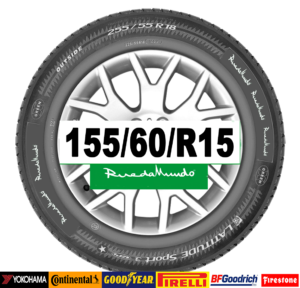 Ruedas - Neumáticos seminuevos - Ruedas de segunda mano en Llanta 15  155 / 60 / R15