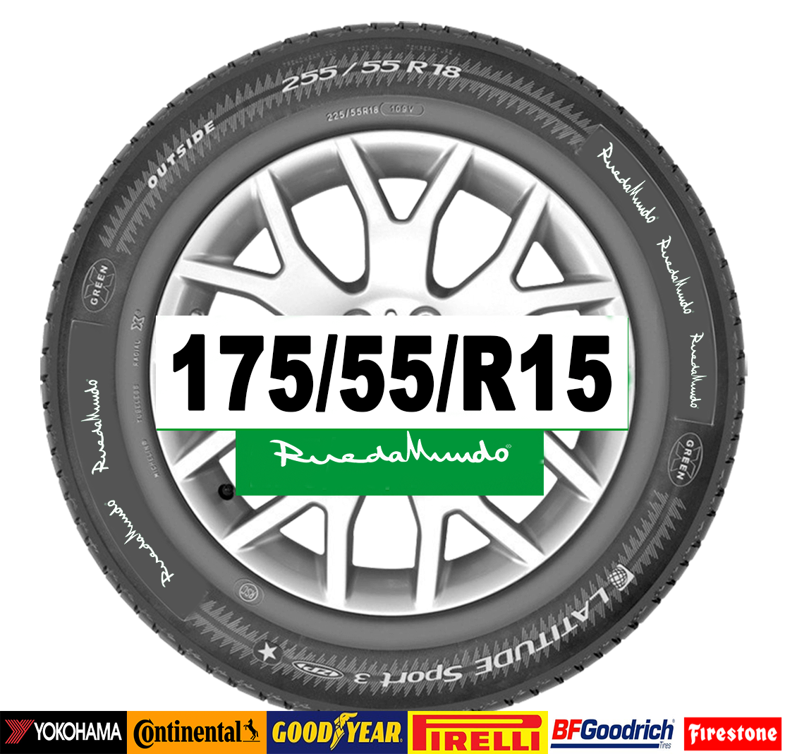 Neumático seminuevo 175/55/R15 – OFERTA