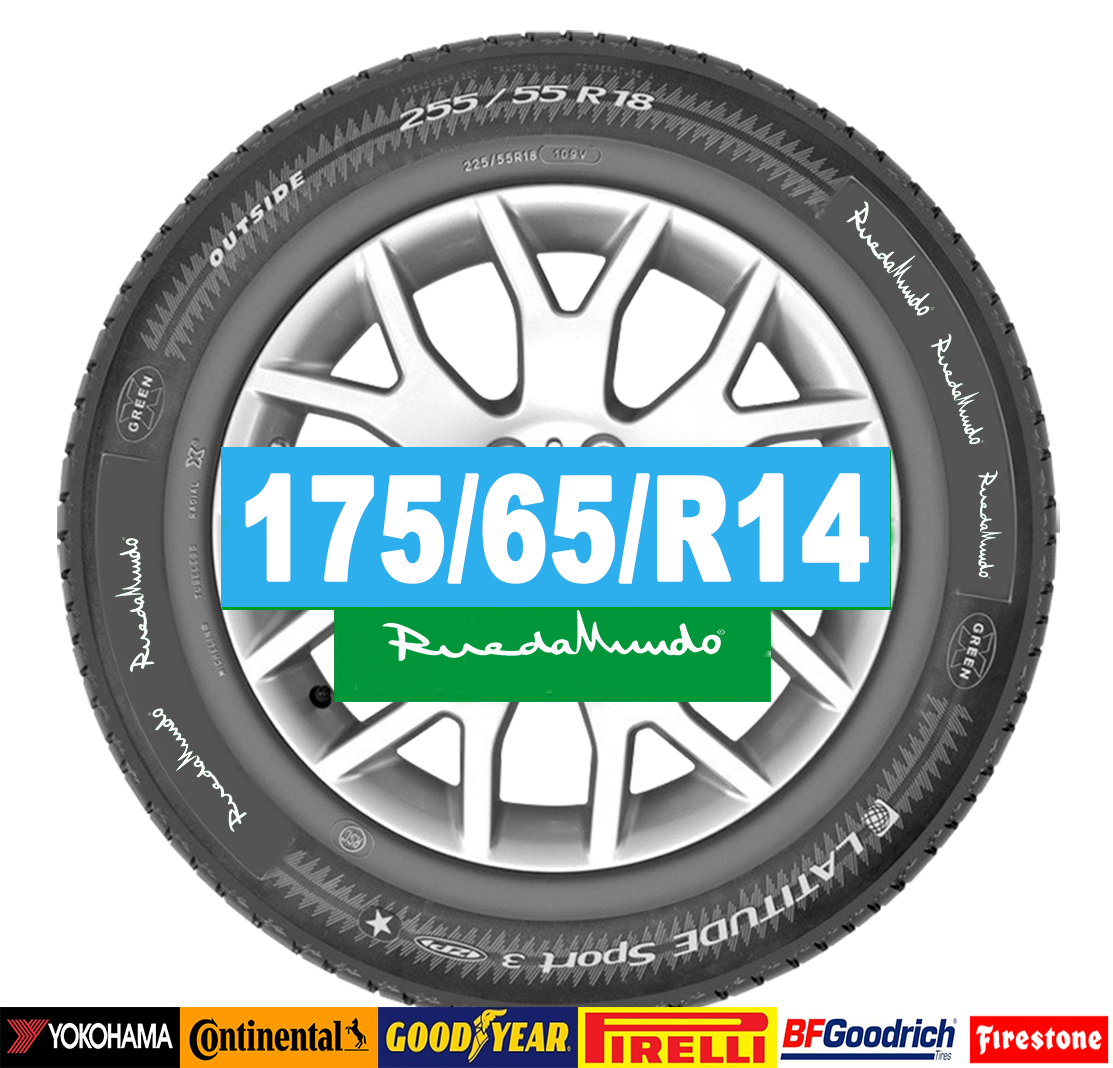 Neumático seminuevo 175/65/R14 – OFERTA