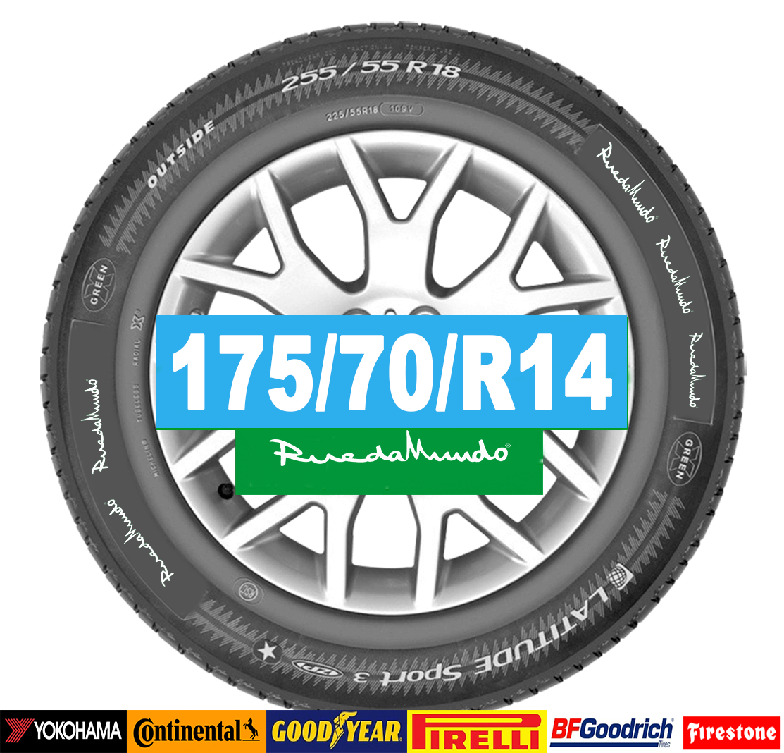 neumático de calidad de 175-70-r14