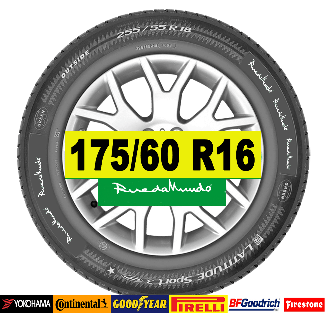 NEUMÁTICO SEMINUEVO 175/60 R16 – SEGUNDA MANO