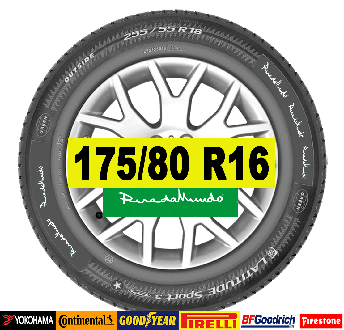 NEUMÁTICO SEMINUEVO 175/80 R16 – SEGUNDA MANO