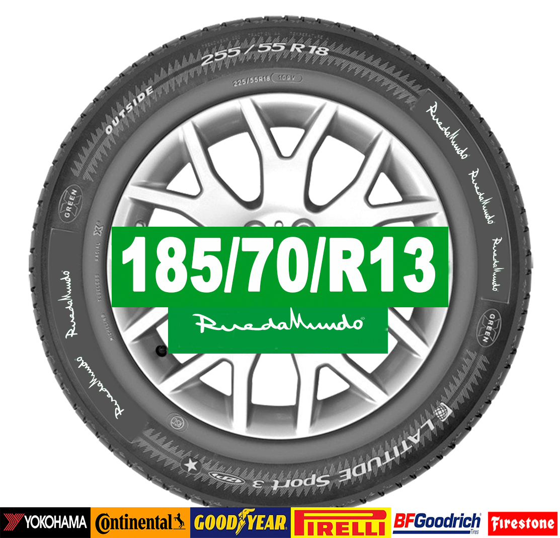 Neumático seminuevo 185/70/R13 – OFERTA