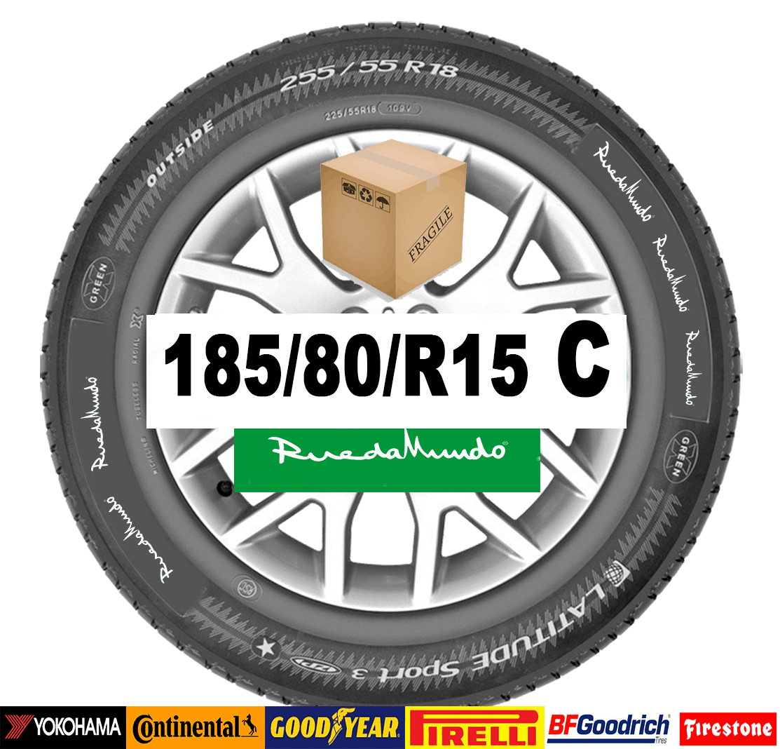 Neumático seminuevo 185/80/R15 C  – OFERTA