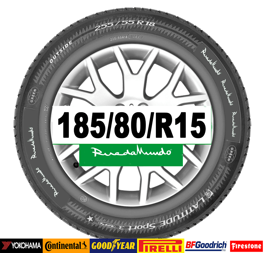 Neumático seminuevo 185/80/R15 – OFERTA