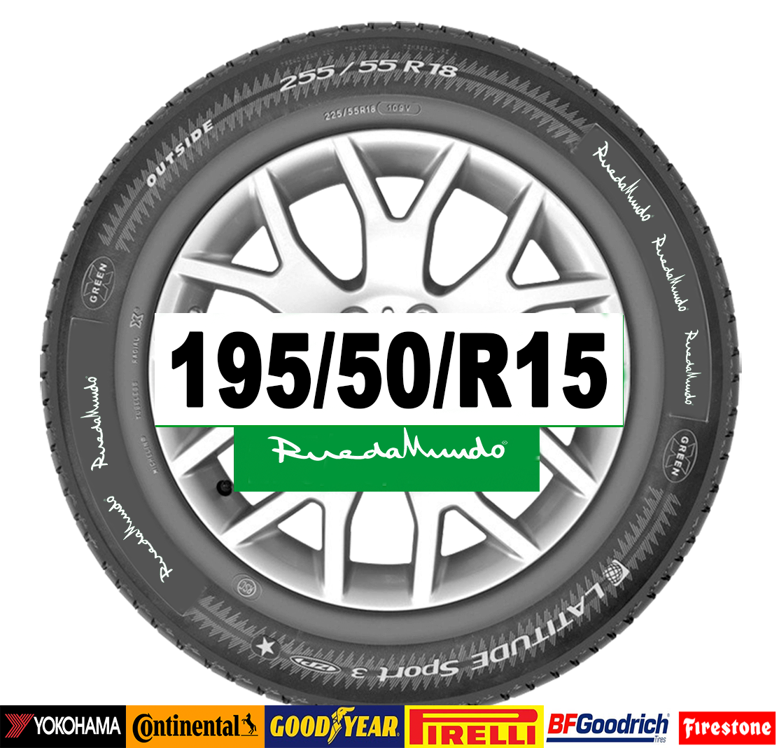 Neumático seminuevo 195/50/R15 – OFERTA