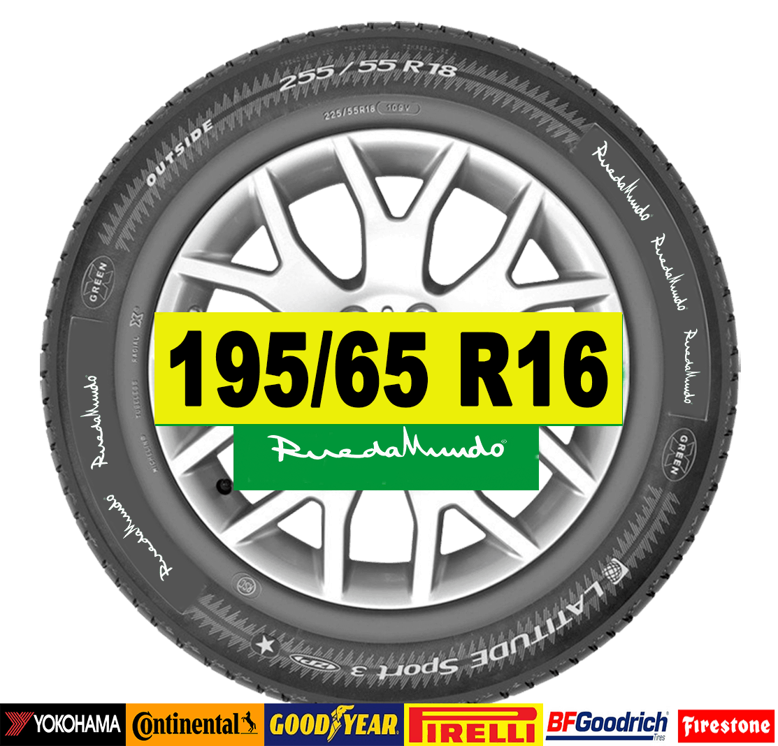 NEUMÁTICO SEMINUEVO 195/65 R16 – SEGUNDA MANO