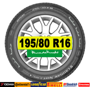  Ruedas - Neumáticos seminuevos - Ruedas de segunda mano en Llanta 16  195 / 80 / R16