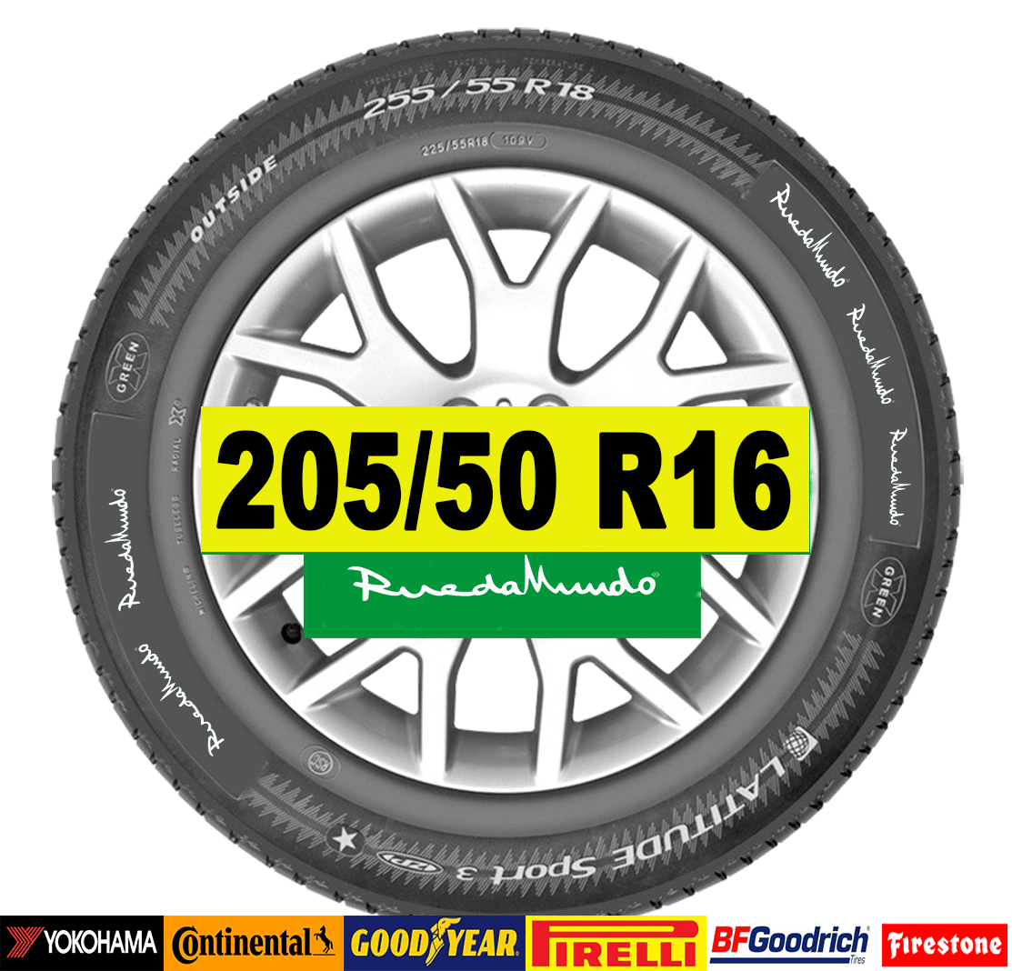 NEUMÁTICO SEMINUEVO 205/50 R16 – SEGUNDA MANO