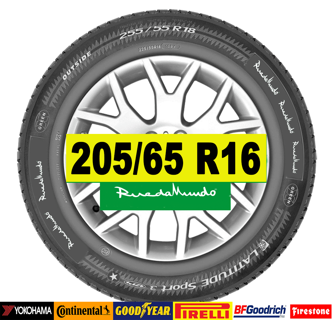 NEUMÁTICO SEMINUEVO 205/65 R16 – SEGUNDA MANO