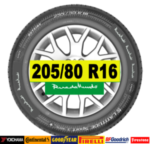  Ruedas - Neumáticos seminuevos - Ruedas de segunda mano en Llanta 16  205 / 80 / R16