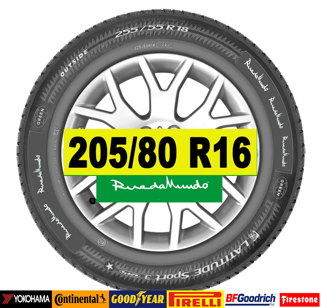 NEUMÁTICO SEMINUEVO 205/80 R16 – SEGUNDA MANO