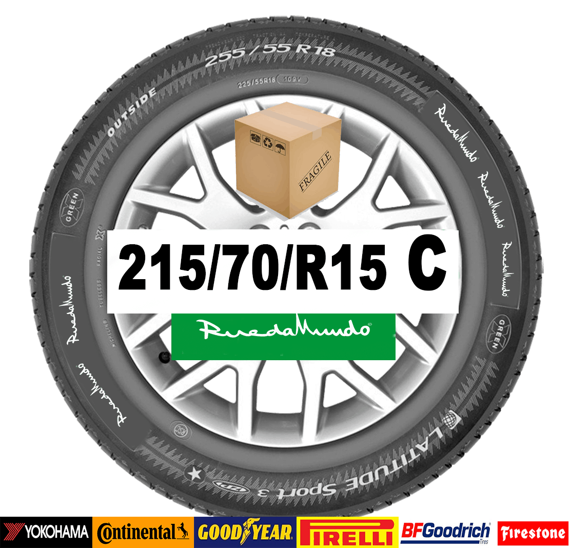 Neumático seminuevo 215/70/R15 C  – OFERTA