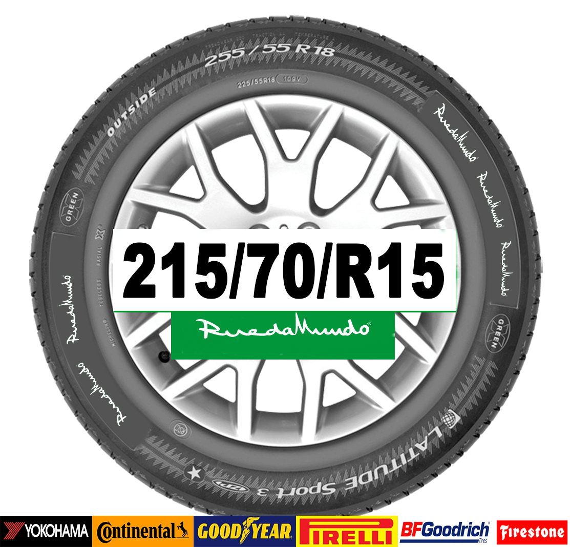 Neumático seminuevo 215/70/R15 – OFERTA