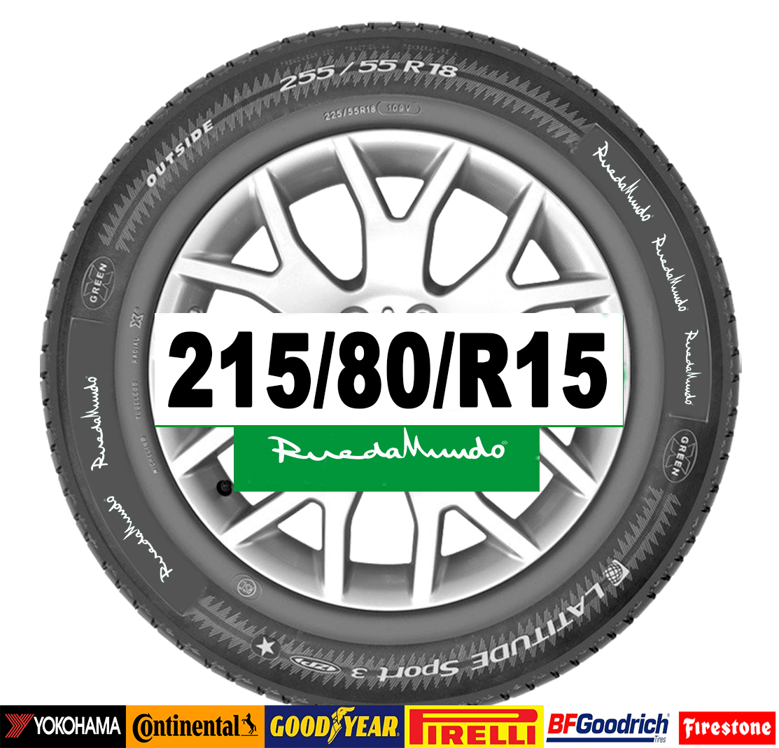 Neumático seminuevo 215/80/R15 – OFERTA