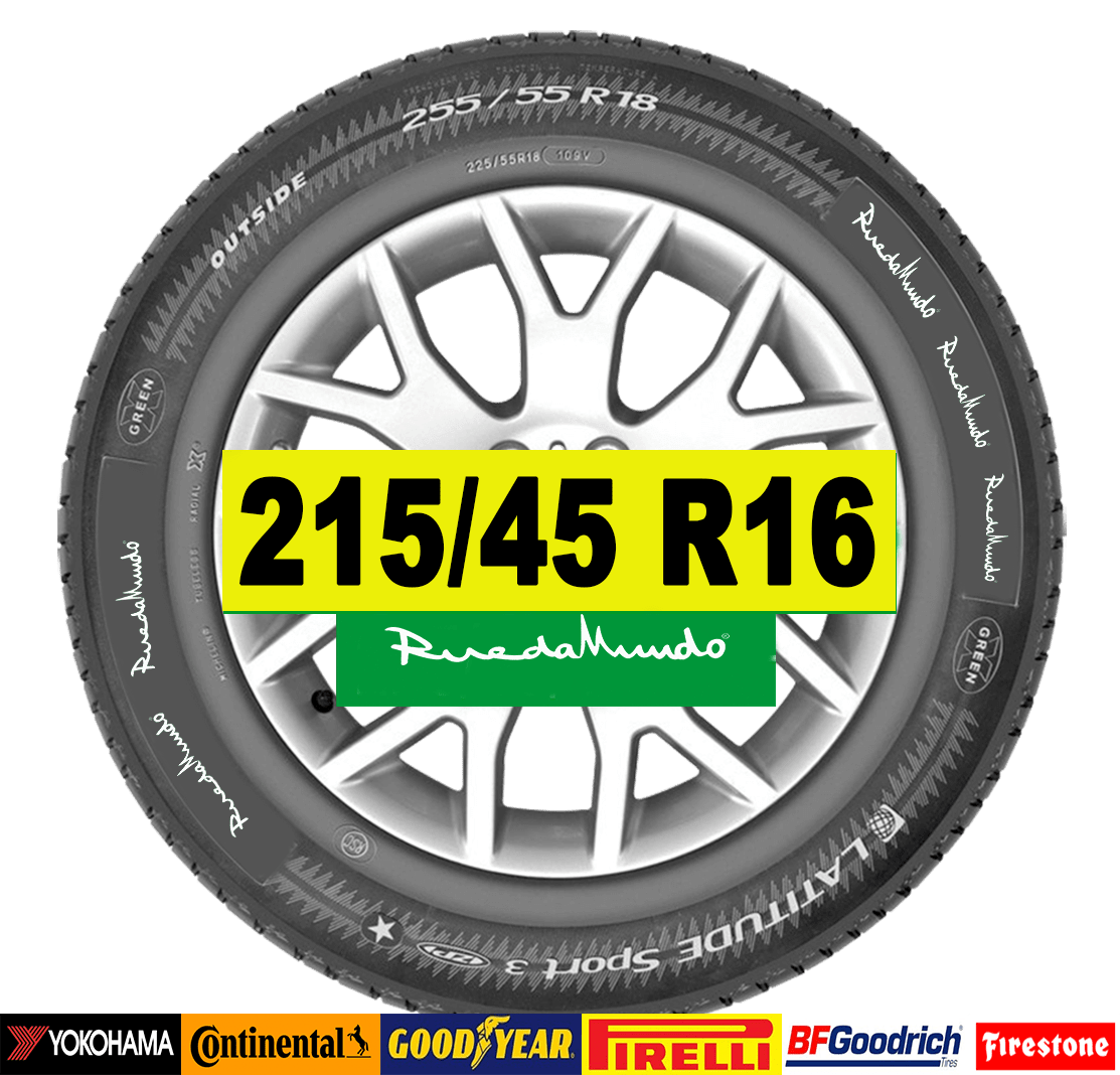 NEUMÁTICO SEMINUEVO 215/45 R16 – SEGUNDA MANO