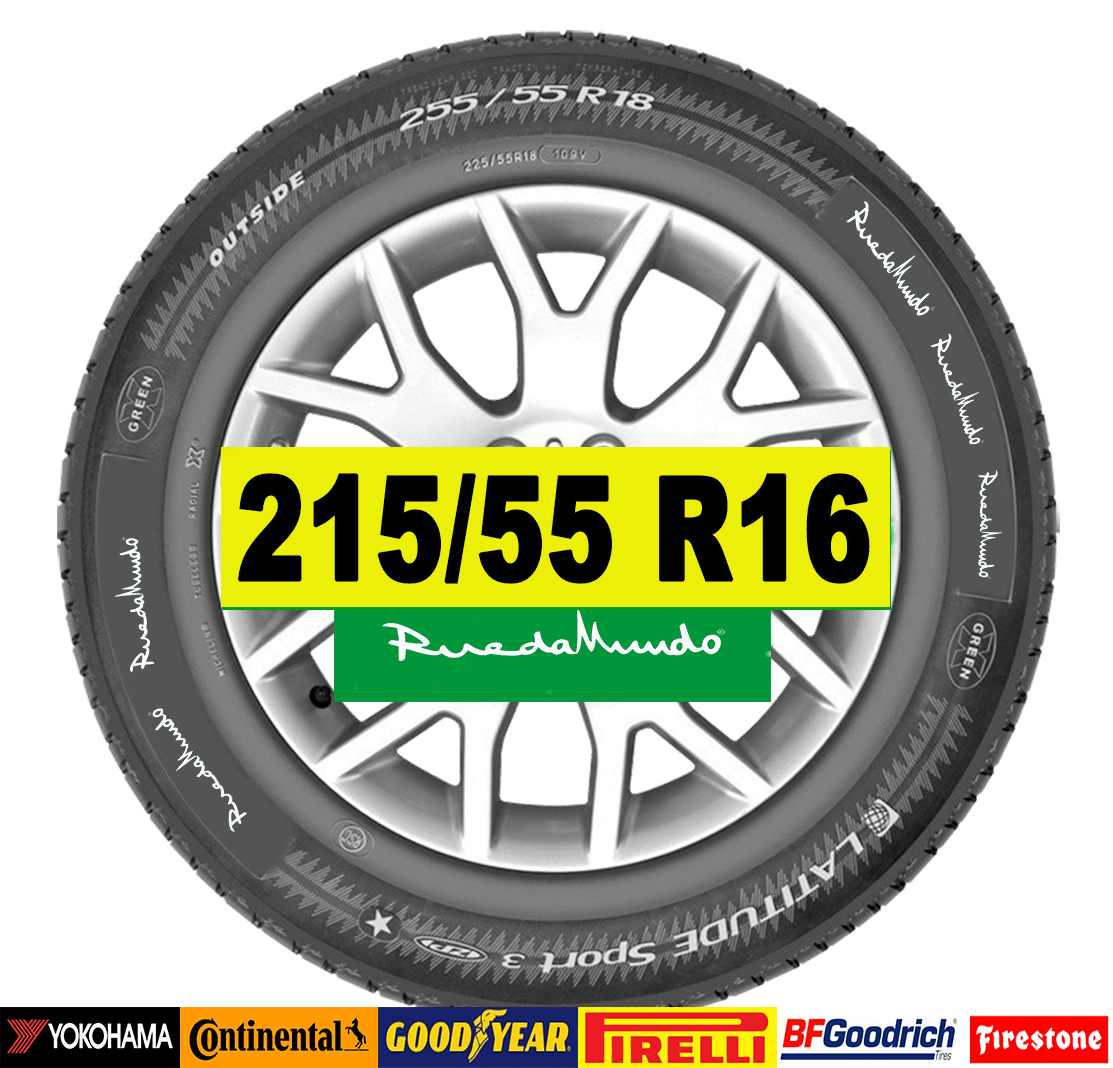 NEUMÁTICO SEMINUEVO 215/55 R16 – SEGUNDA MANO