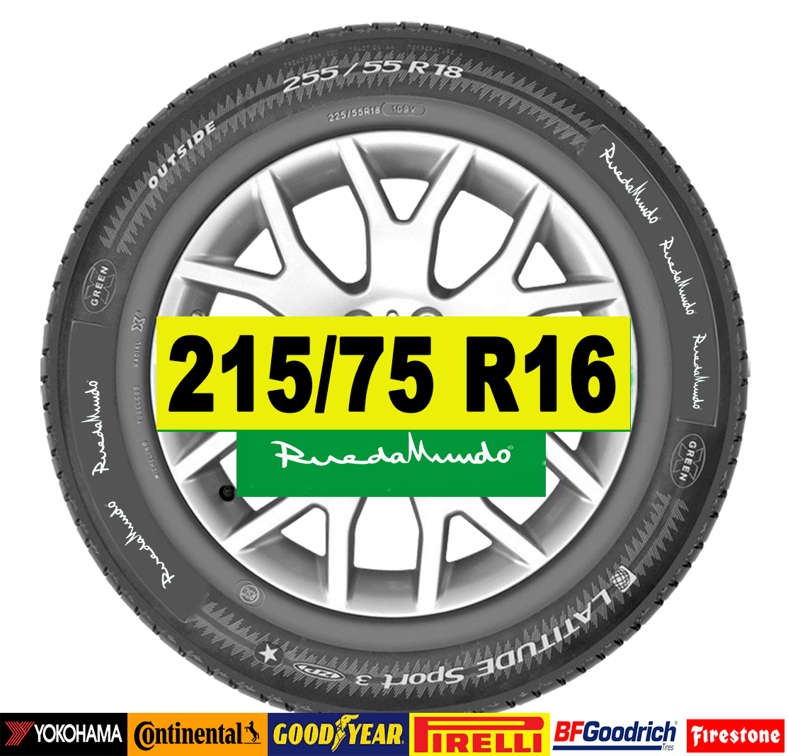 NEUMÁTICO SEMINUEVO 215/75 R16 – SEGUNDA MANO