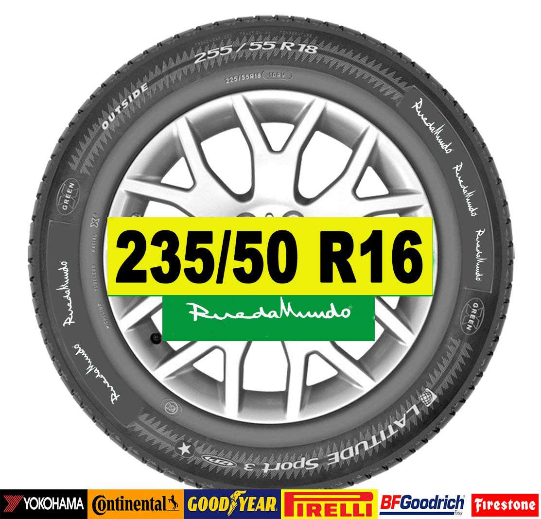 NEUMÁTICO SEMINUEVO 235/50 R16 – SEGUNDA MANO