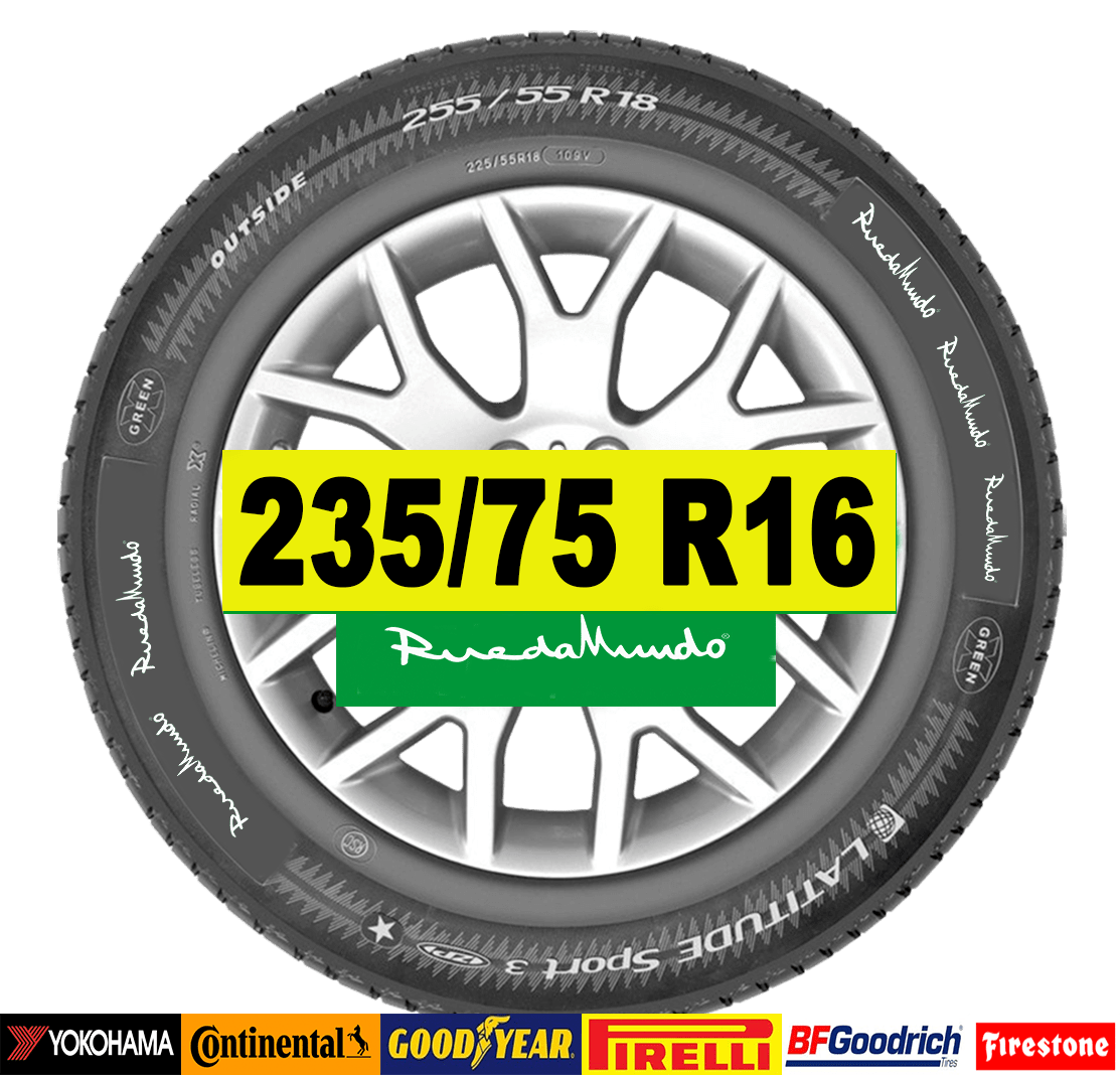 NEUMÁTICO SEMINUEVO 235/75 R16 – SEGUNDA MANO