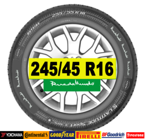 Ruedas - Neumáticos seminuevos - Ruedas de segunda mano en Llanta 16  245 / 45 / R16