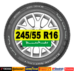  Ruedas - Neumáticos seminuevos - Ruedas de segunda mano en Llanta 16  245 / 55 / R16
