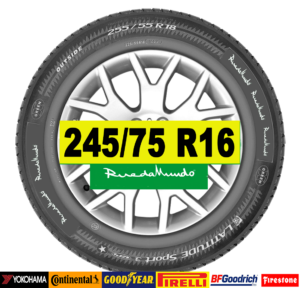  Ruedas - Neumáticos seminuevos - Ruedas de segunda mano en Llanta 16  245 / 75 / R16