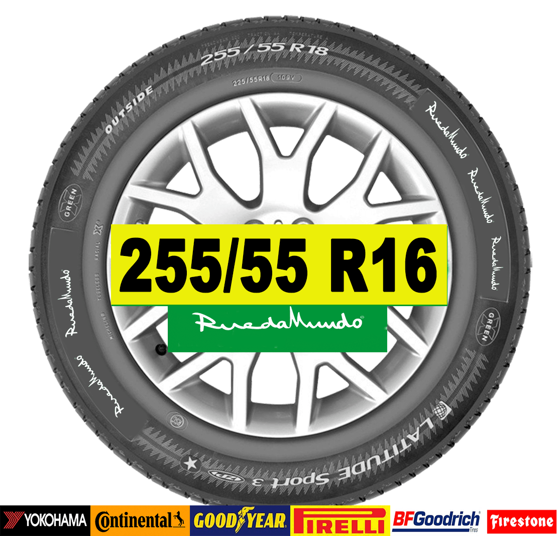 NEUMÁTICO SEMINUEVO 255/55 R16 – SEGUNDA MANO